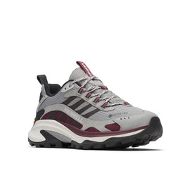 Moab Speed 2 Gore-Tex – Cement/Cherry Women’s Hiking Shoes - 0