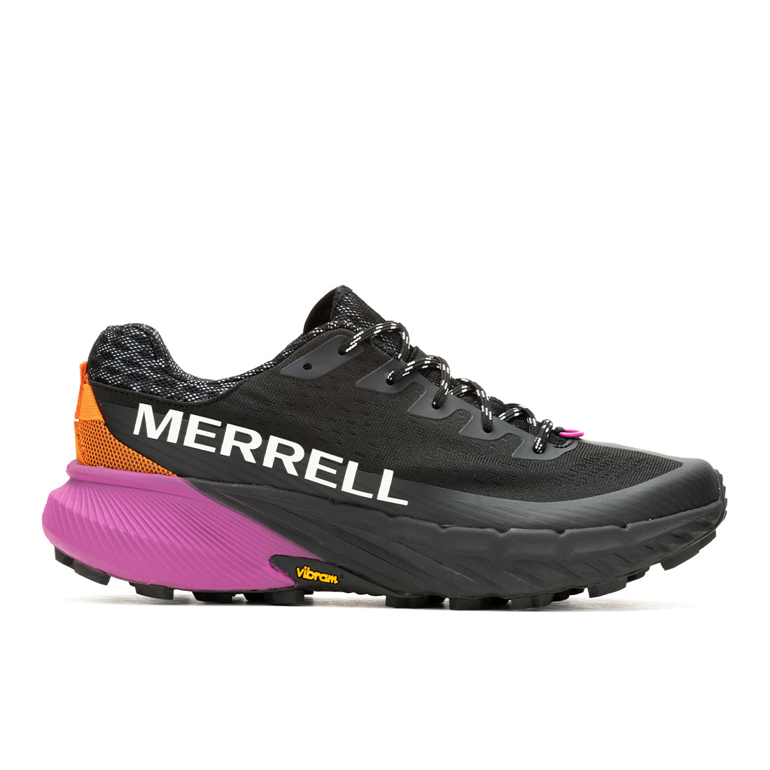 Agility Peak – Black/Multi Womens Trail Running Shoes Merrell