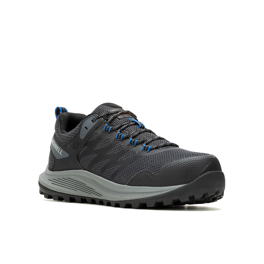 Nova 3 CF – Black/Blue Mens Work & Tactical Shoes - 0
