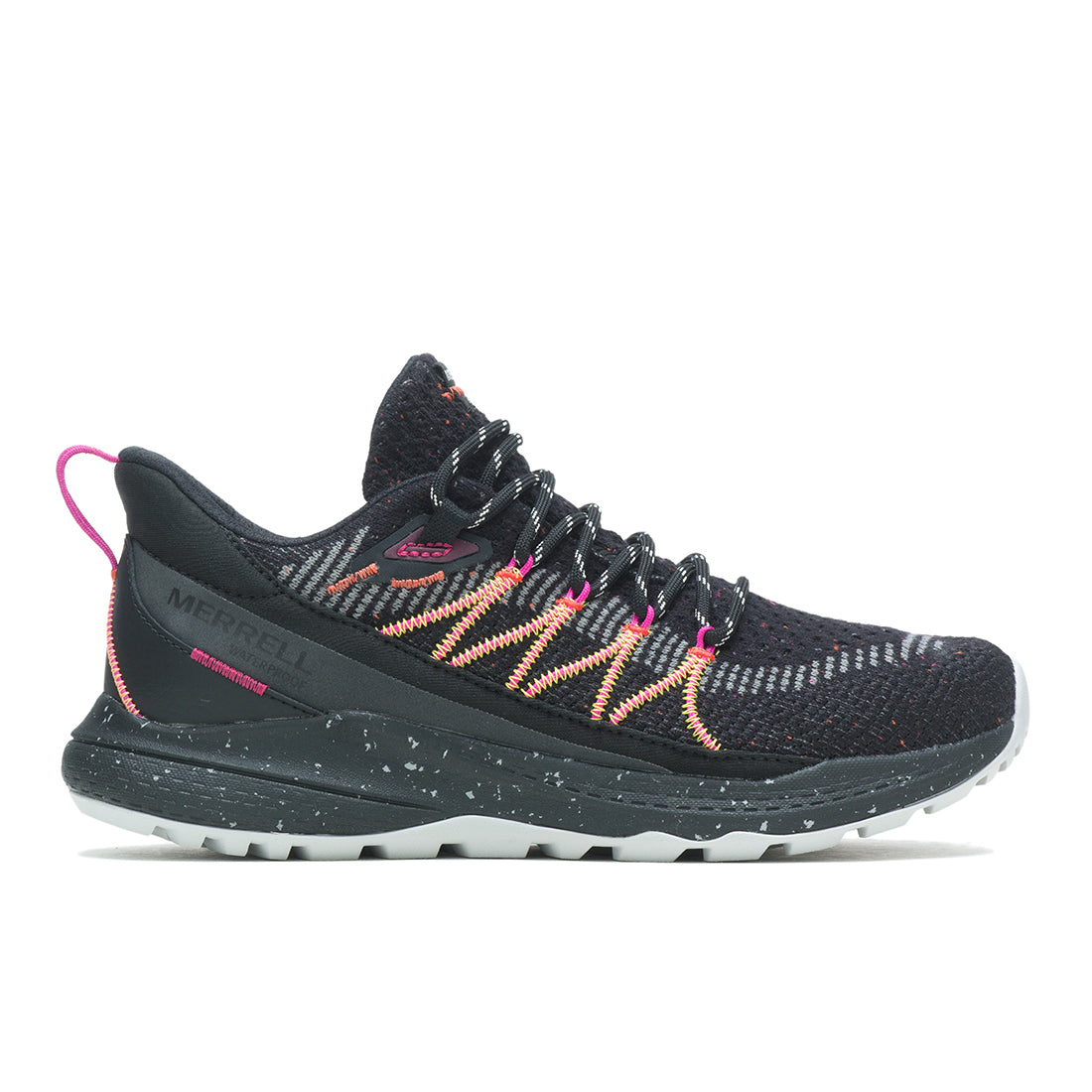 Bravada Waterproof – Black/Fuschia Womens Hiking Shoes Merrell