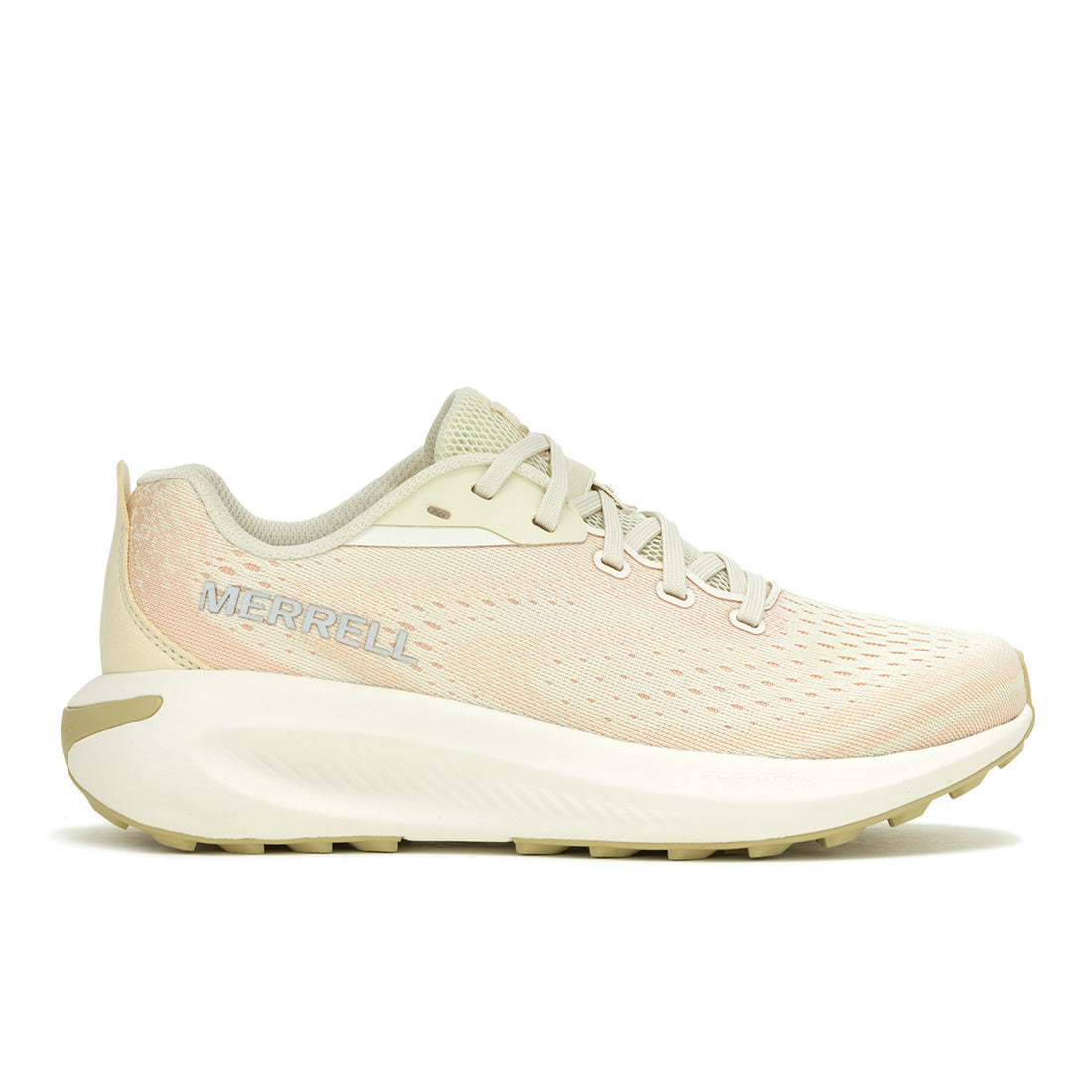 Morphlite – Cream/Light Peach Womens Trail Running Shoes Merrell