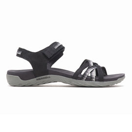 Terran 3 Cush Cross-Black Womens Sandals Land