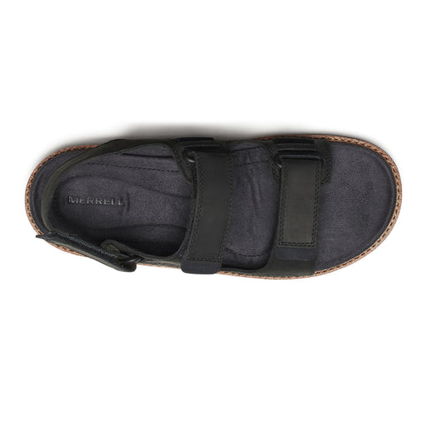 Cove Ltr Backstrap – Black Men’s Sandals Land