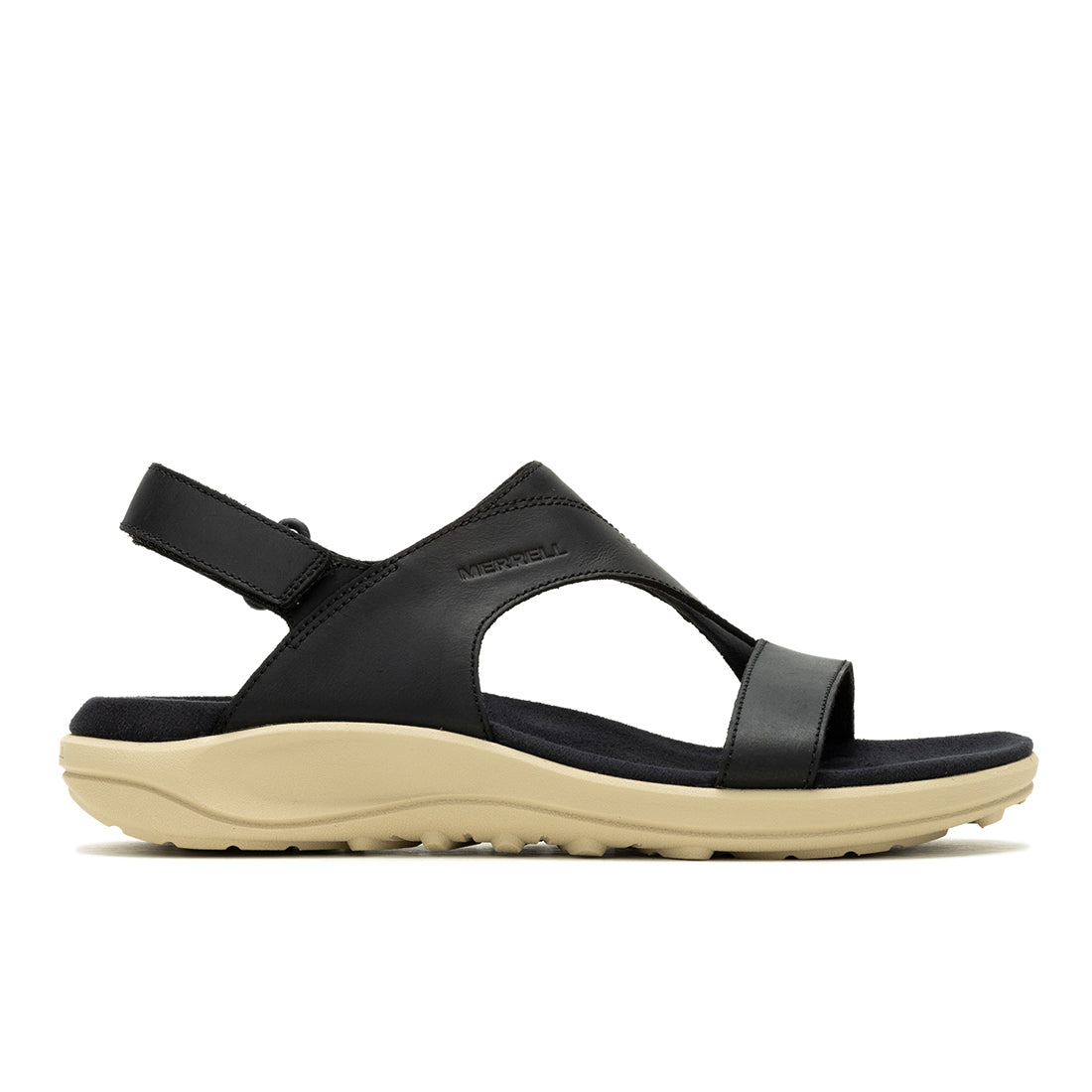 District 4 Luxe Backstrap – Black Womens Sandals Land