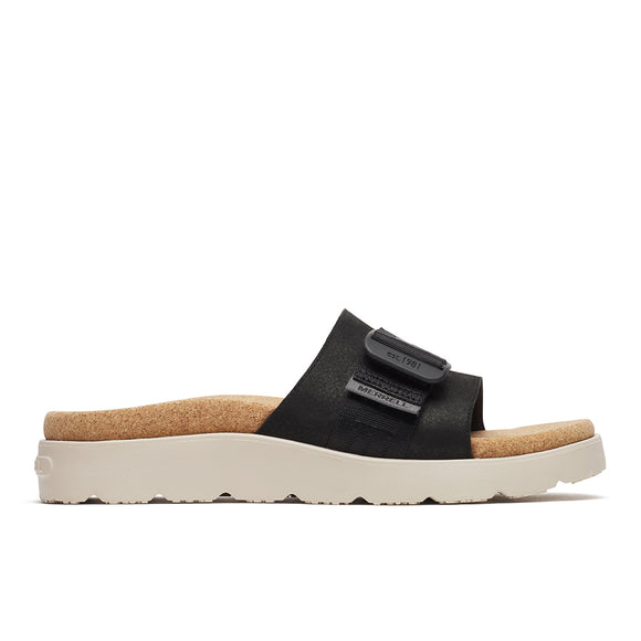 Fleur Slide – Black Women’s Sandals Land