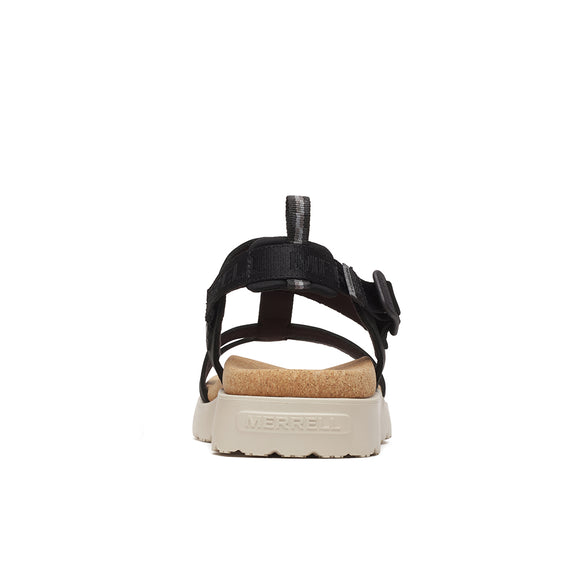 Fleur Backstrap – Black Women’s Sandals Land