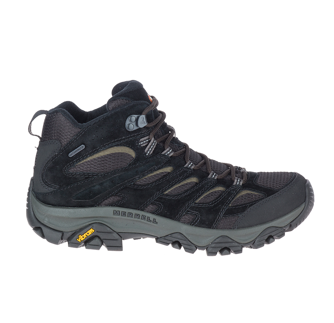 Moab 3 Mid Waterproof - Black Men's Hiking Shoes