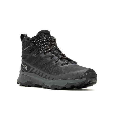Speed Eco Mid Waterproof – Black Mens Hiking Shoes