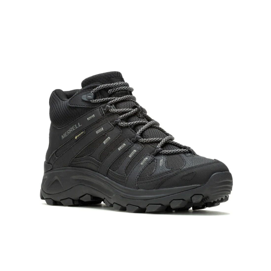 靴 MERRELL CLAYPOOL 2 SPORT GORE-TEX Claypool 2 Sport Mid Gore-Tex® - Black Mens Hiking Shoes – Merrell