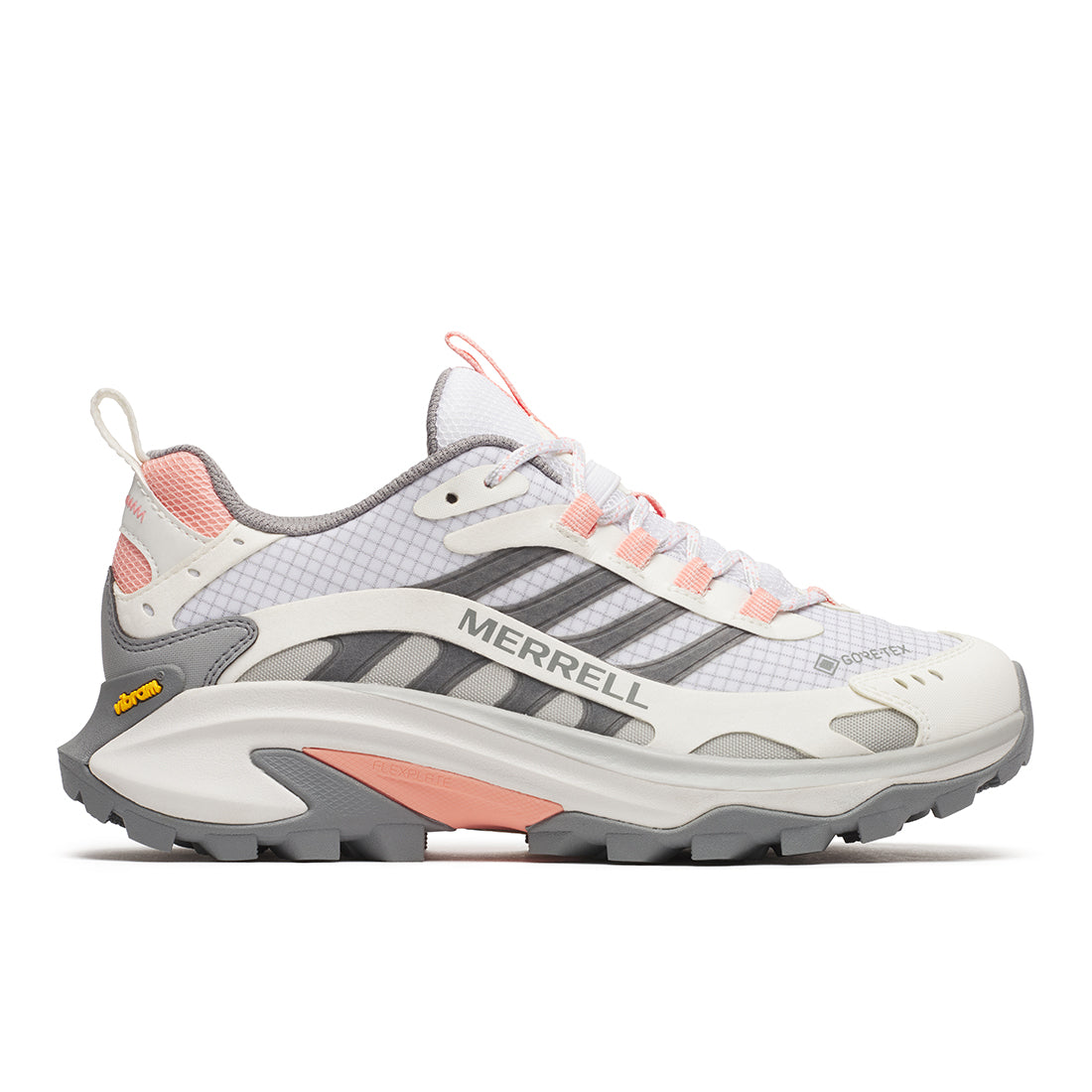 Moab Speed 2 Gore-Tex – White/Soft Coral Women’s Hiking Shoes