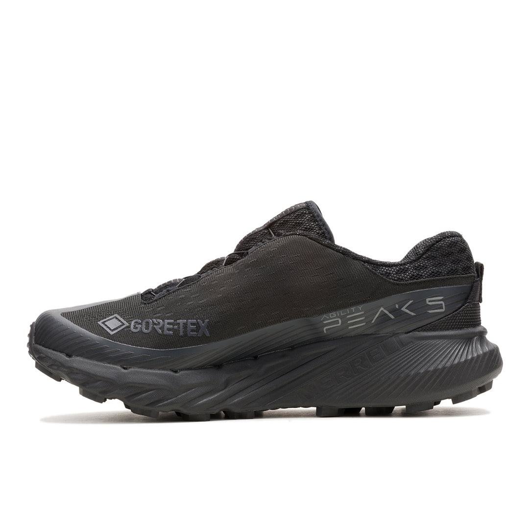 Agility Peak 5 Boa Gore-Tex – Black Men’s Trail Running Shoes – Merrell ...