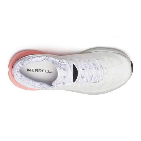 Agility Peak 5 – White/Soft Coral Women’s Trail Running Shoes