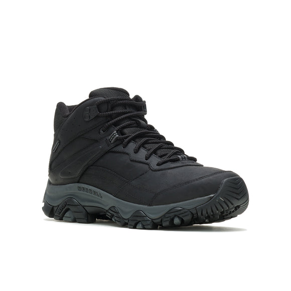 Moab Adventure 3 Mid Waterproof-Black Mens  Hiking Shoes