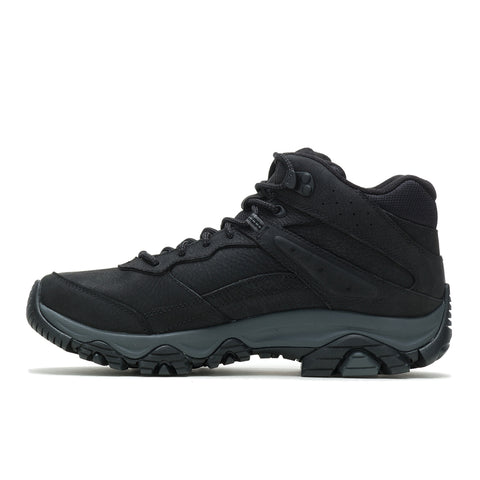 Moab Adventure 3 Mid Waterproof-Black Mens  Hiking Shoes
