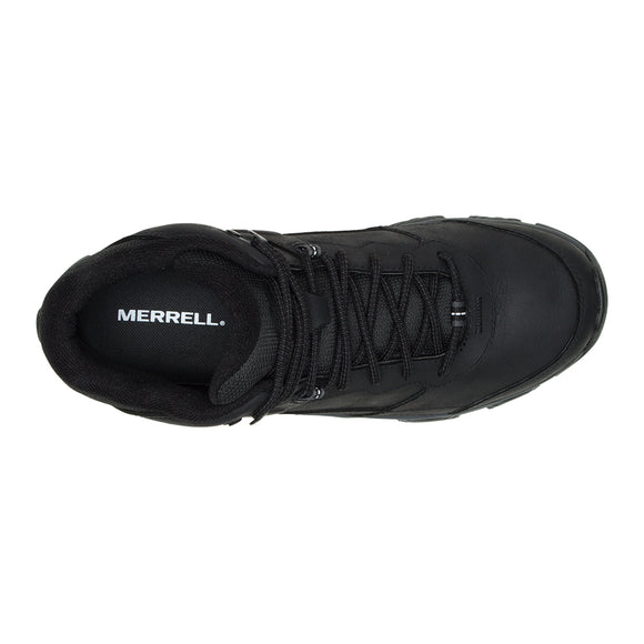 Moab Adventure 3 Mid Waterproof-Black Mens  Hiking Shoes