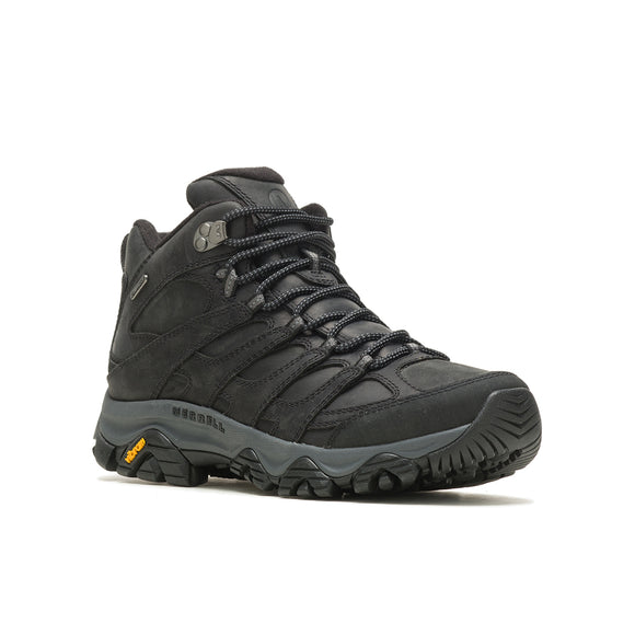 Moab 3 Prime Mid Waterproof - Black Men's Hiking Shoes
