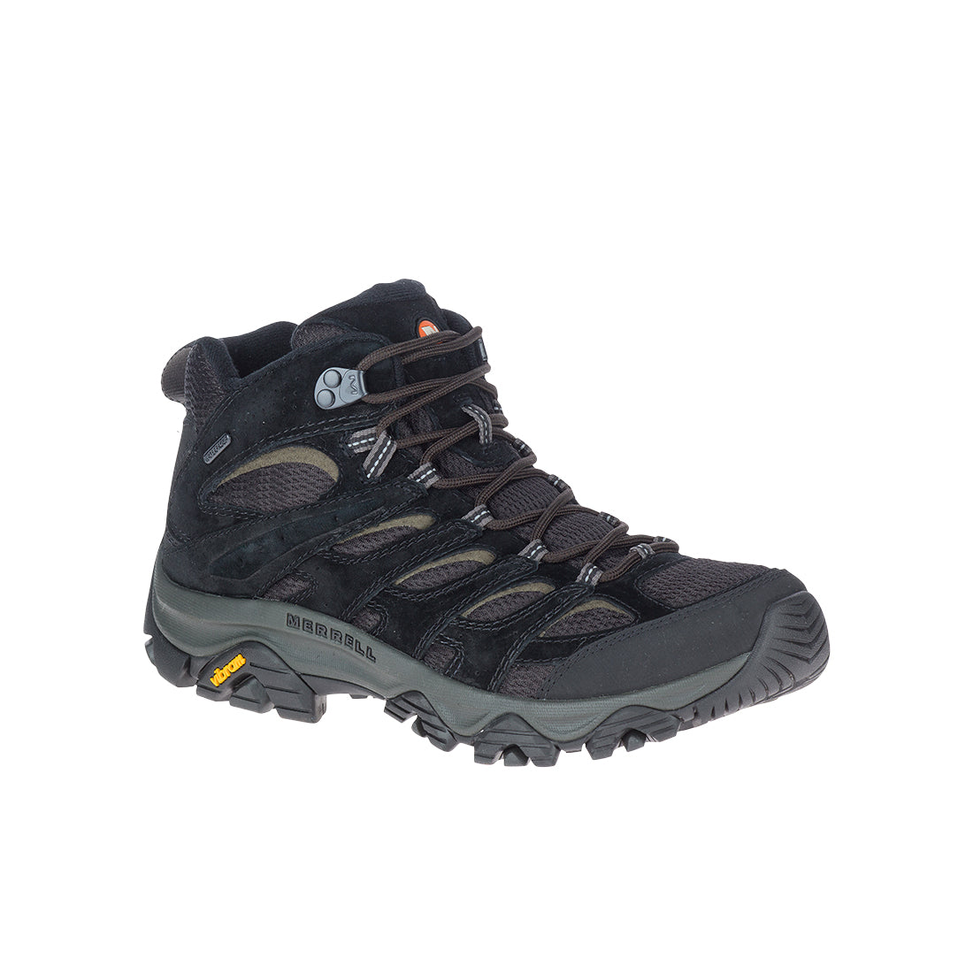 Moab 3 Mid Waterproof - Black Men's Hiking Shoes - 0