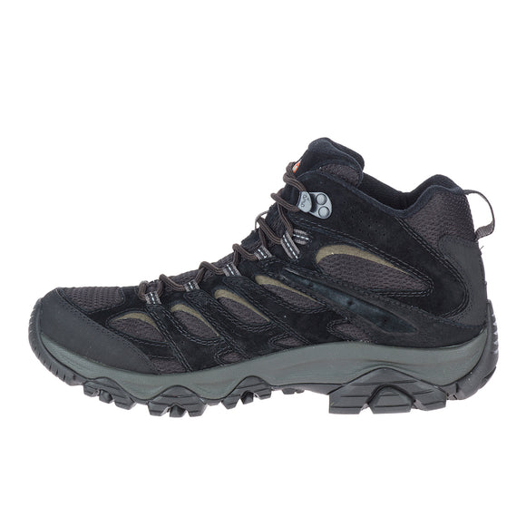 Moab 3 Mid Waterproof - Black Men's Hiking Shoes