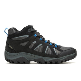 Oakcreek Mid Waterproof-Black/Blue Mens Hiking Shoes