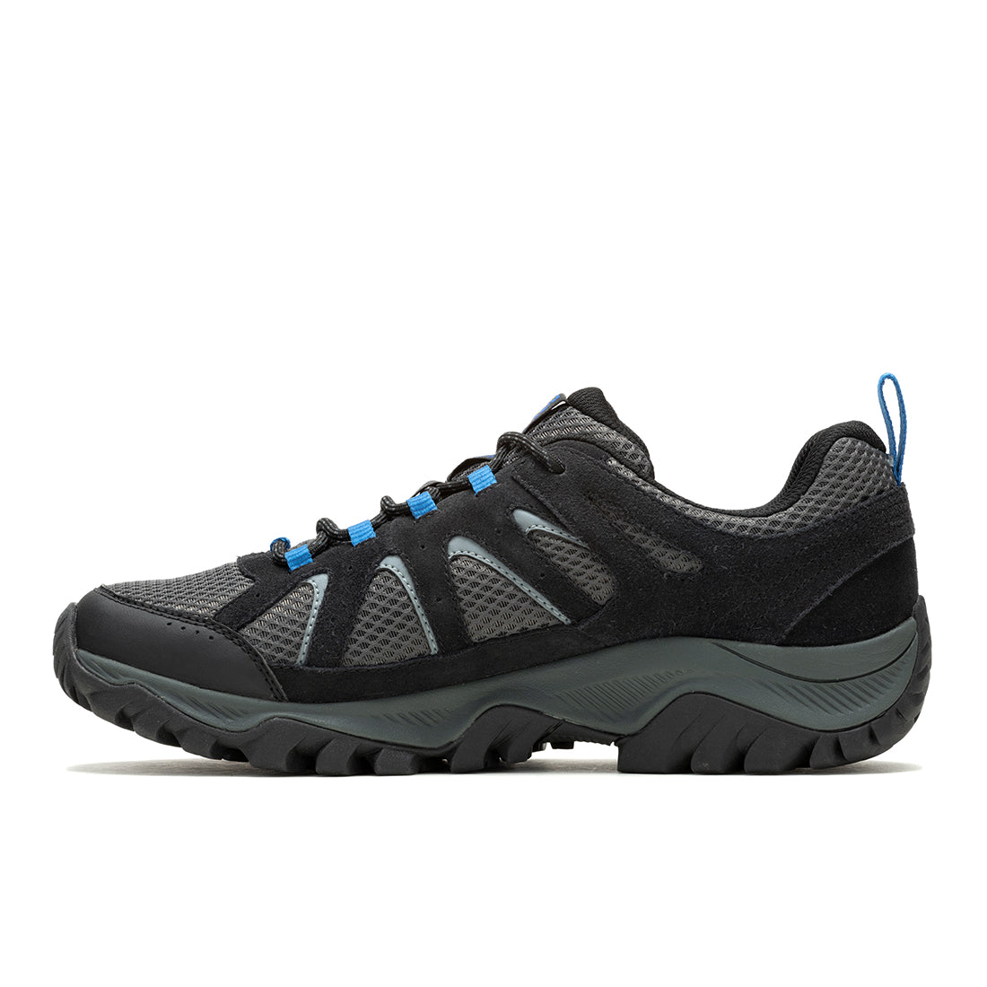 Oakcreek Waterproof-Black/Blue Mens Hiking Shoes