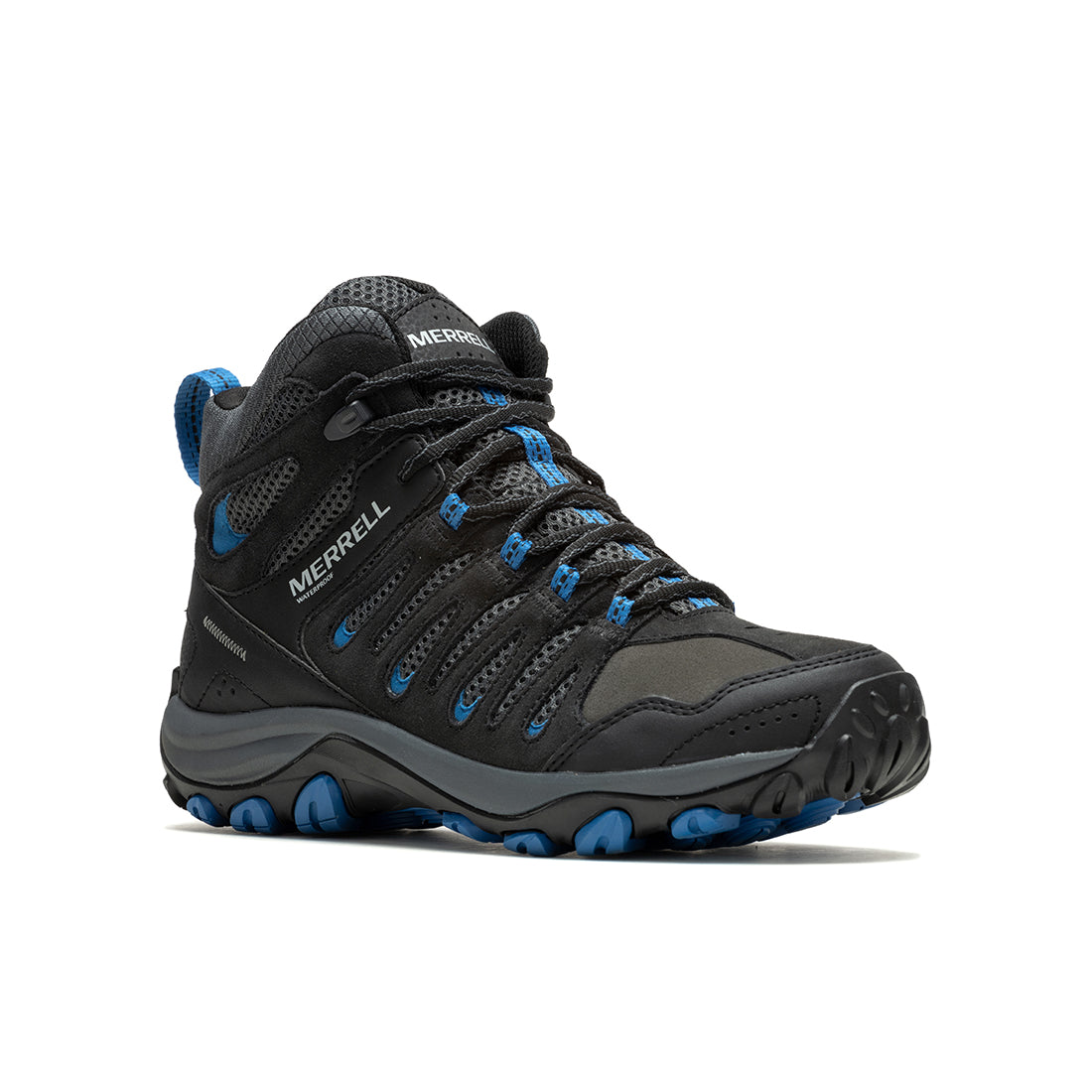 Crosslander 3 Mid Wprf - Black/Blue Mens Hiking Shoes