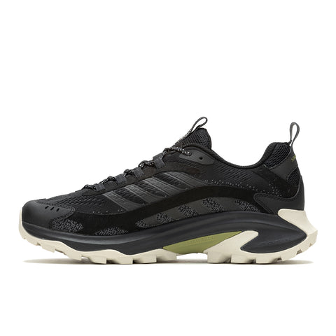 Moab Speed 2 – Black Mens Hiking Shoes