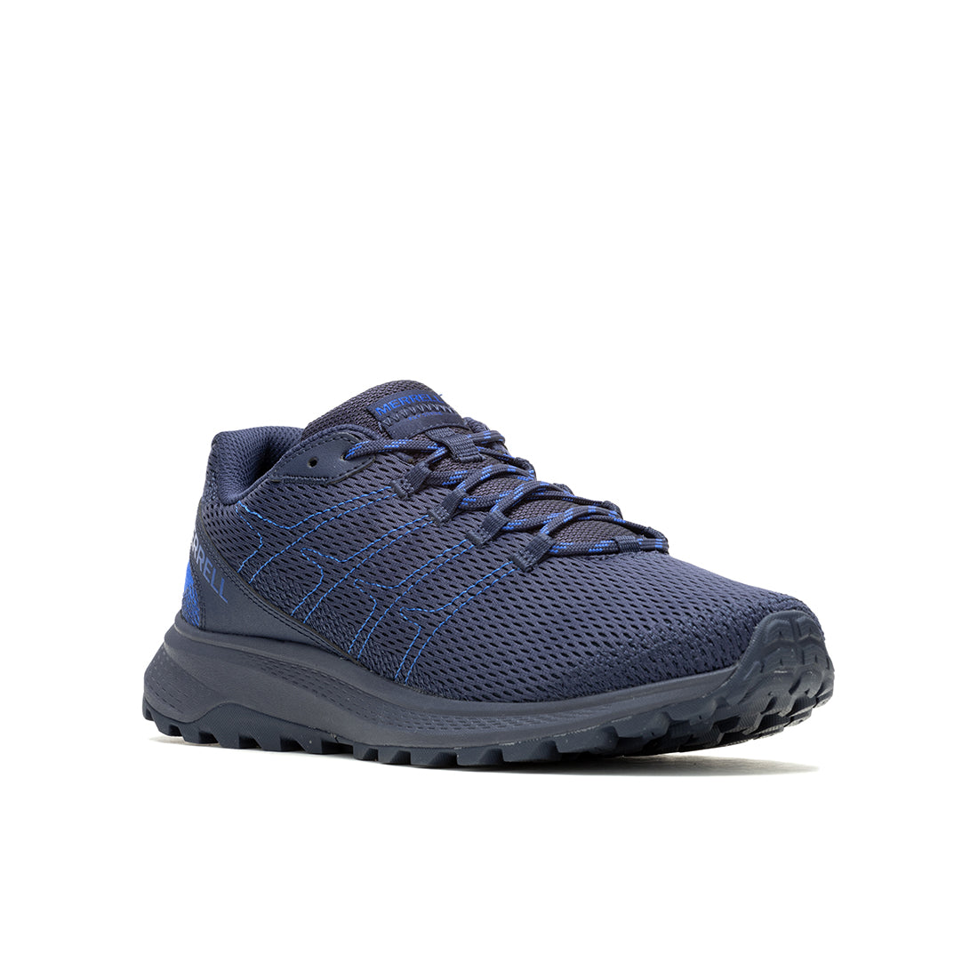 Fly Strike - Sea/Navy Mens Trail Running Shoes-2