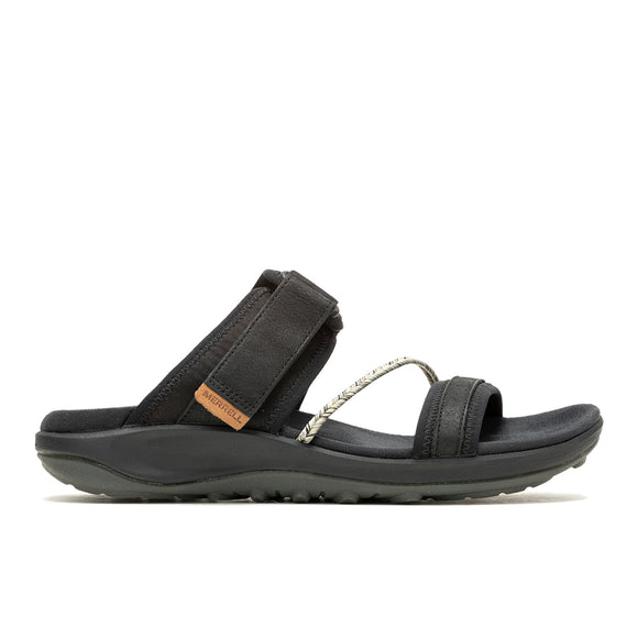 Terran 4 Slide – Black Womens Sandals Land | Merrell Online Store