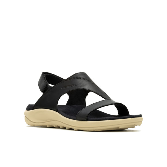 District 4 Luxe Backstrap – Black Womens Sandals Land | Merrell Online ...