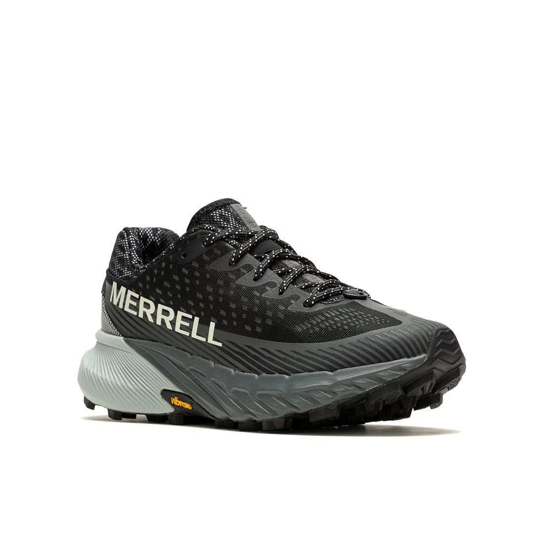Agility Peak 5-Black/Granite Womens Trail Running Shoes - 0