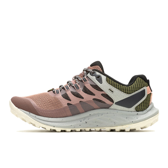 Antora 3 - Burlwood/Avocado Womens Trail Running Shoes | Merrell Online ...