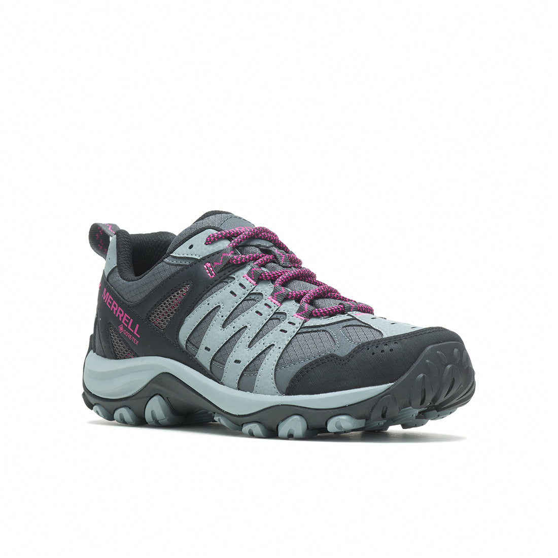 Accentor 3 Sport Gore-Tex - Monument/Fuchsia Womens Hiking Shoes