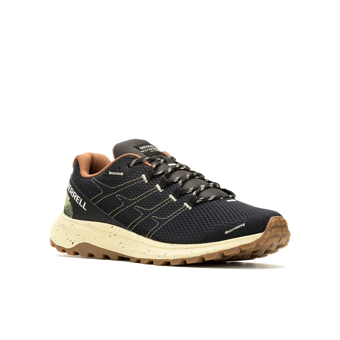 Fly Strike – Black/Mosstone Trail Running Shoes