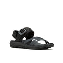District 4 Backstrap – Black Womens Sandals Land-2