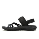 District 4 Backstrap – Black Womens Sandals Land-3