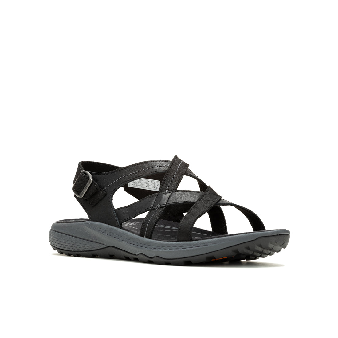 Momentum Agave Sandal – Black Womens Sandals Land - 0