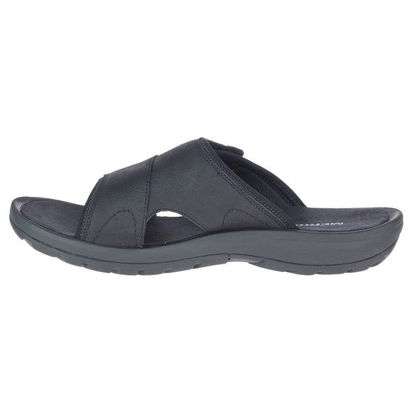 Sandspur 2 Slide-Black Mens Sandals Land | Merrell Online Store