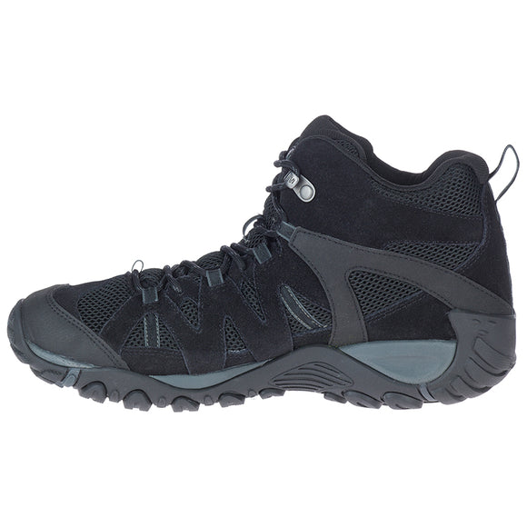 Deverta 2 Mid Wprf-Black/Granite Mens Hiking Shoes | Merrell Online Store