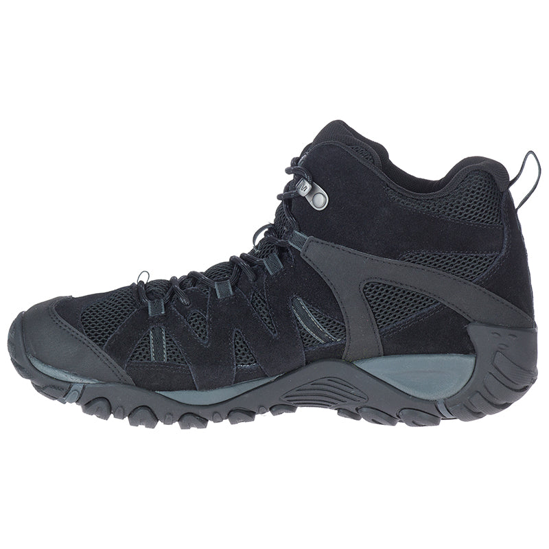 Deverta 2 Mid Wprf-Black/Granite Mens Hiking Shoes - 0