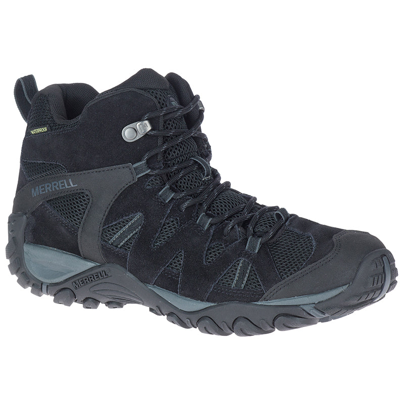 Deverta 2 Mid Wprf-Black/Granite Mens Hiking Shoes-3