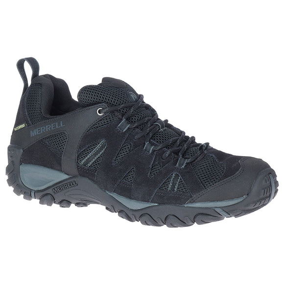 Deverta 2 Waterproof-Black/Granite Mens Hiking Shoes | Merrell Online Store
