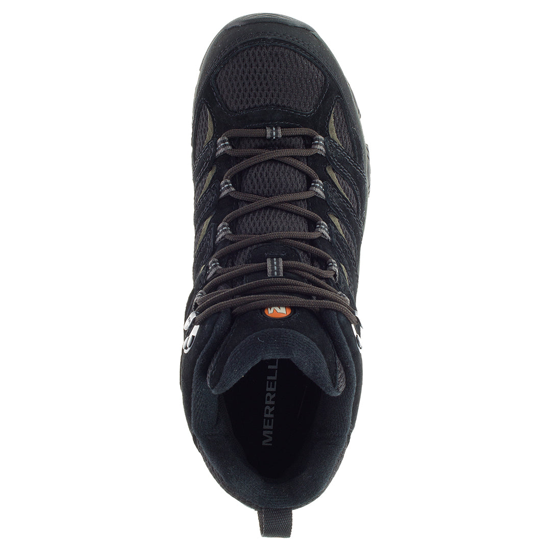 Moab 3 Mid Waterproof - Black Men's Hiking Shoes-6