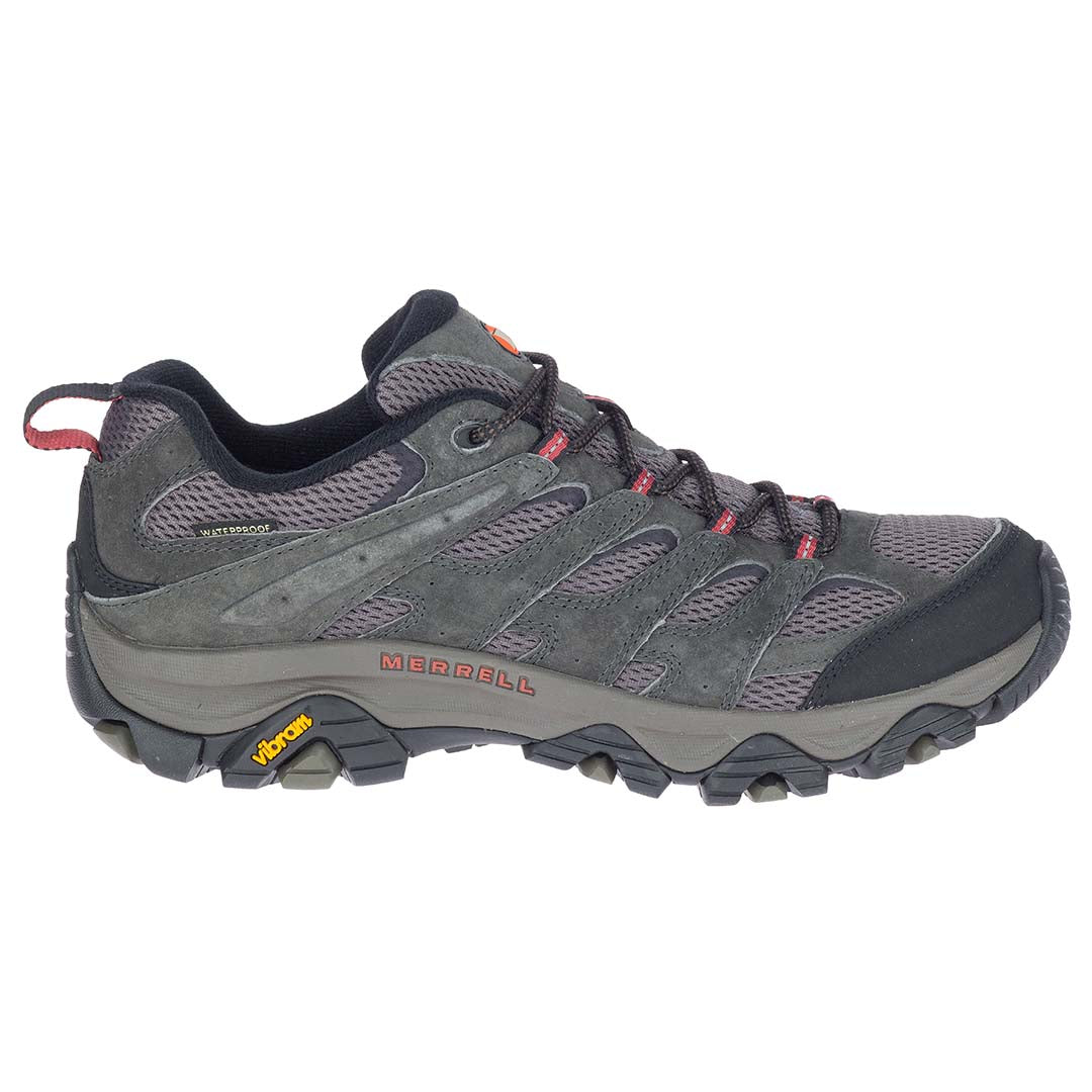 Moab 3 Waterproof - Beluga Men's Hiking Shoes | Merrell Online Store