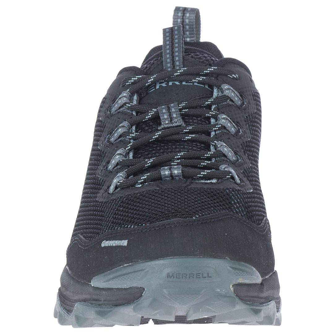Speed Strike - Black Men's Trail Running Shoes-4