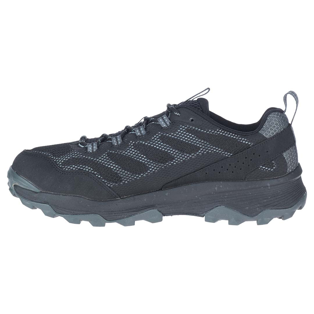 Speed Strike - Black Men's Trail Running Shoes-2