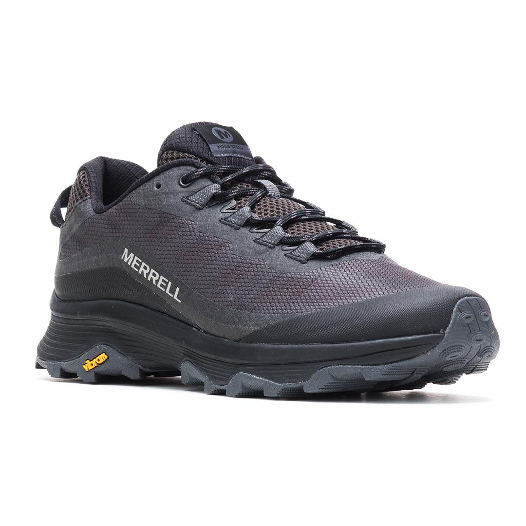 Moab Speed - Black/Asphalt Men's Trail Running Shoes - 0