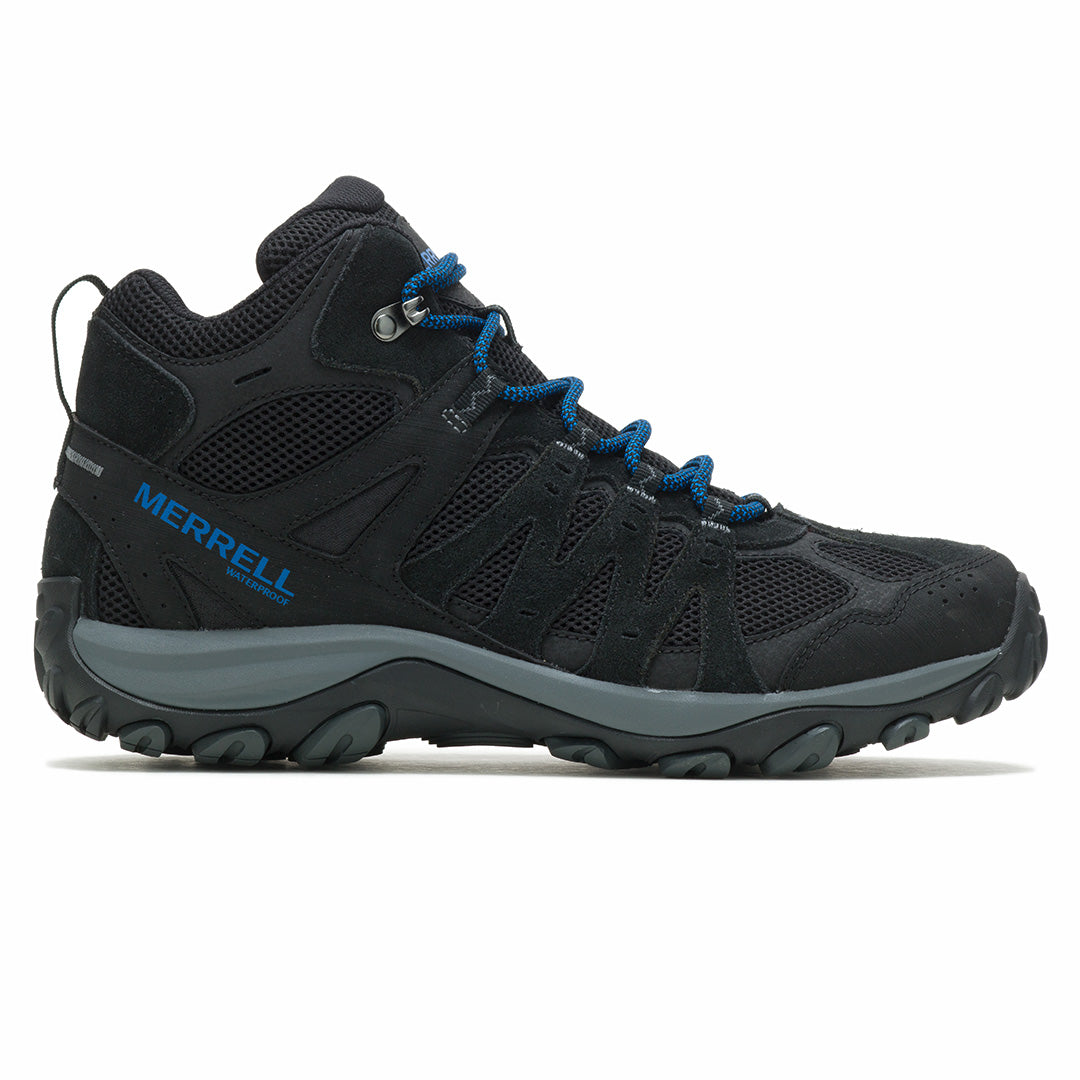 Accentor 3 Mid Waterproof-Black Mens  Hiking Shoes-1