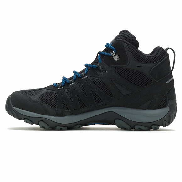 Accentor 3 Mid Waterproof-Black Mens Hiking Shoes | Merrell Online Store