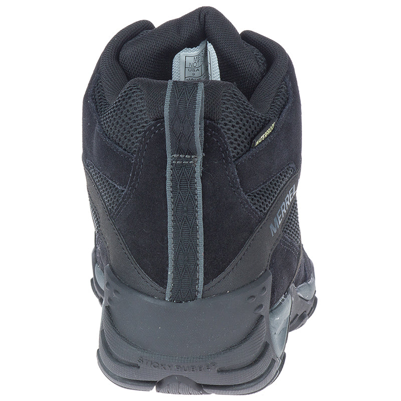 Deverta 2 Mid Wprf-Black/Granite Mens Hiking Shoes