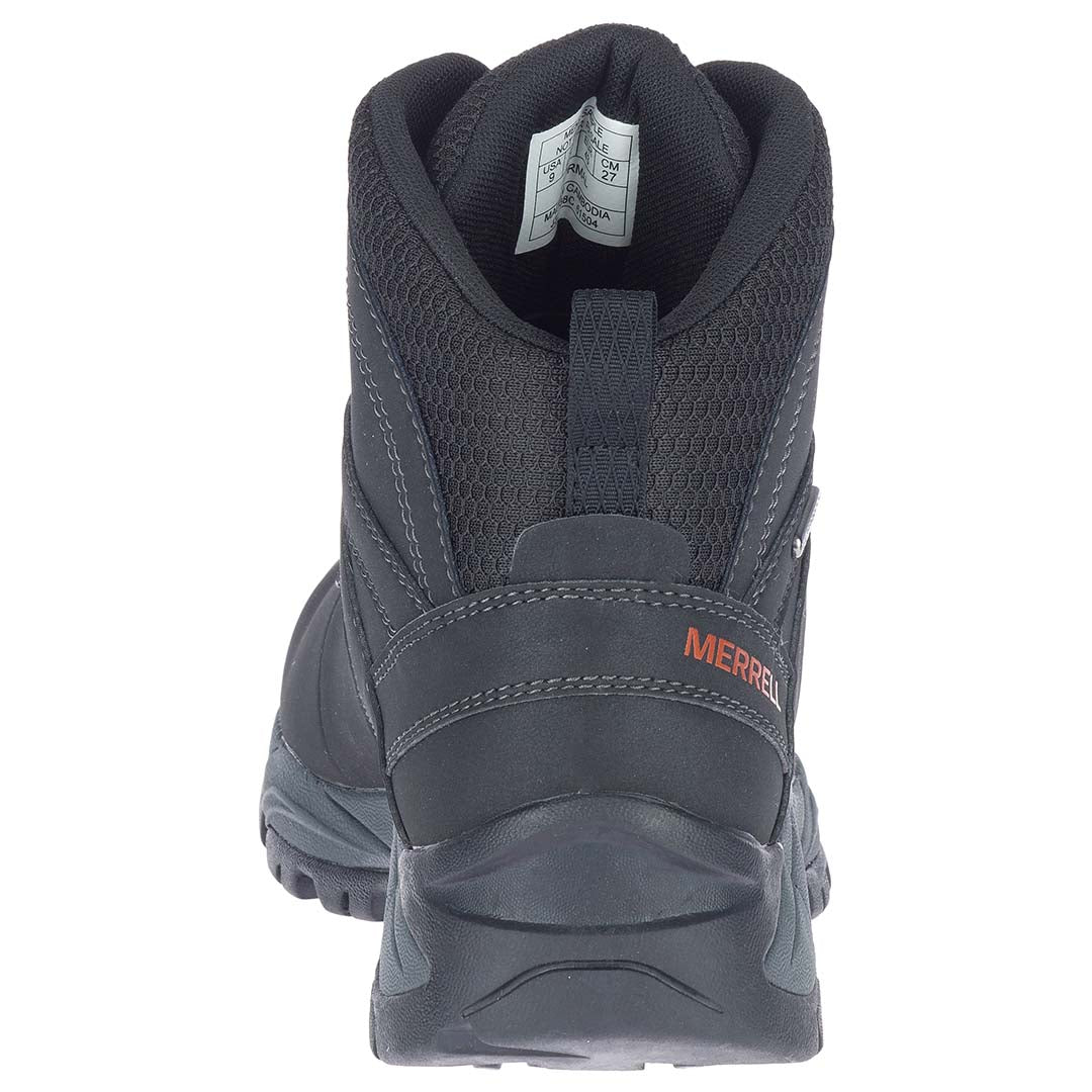 Vego Mid Leather Waterproof - Black Men's Hiking Shoes